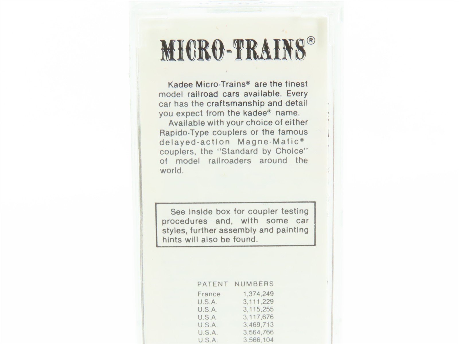 N Micro-Trains MTL/Kadee 47190 MDT NYC 