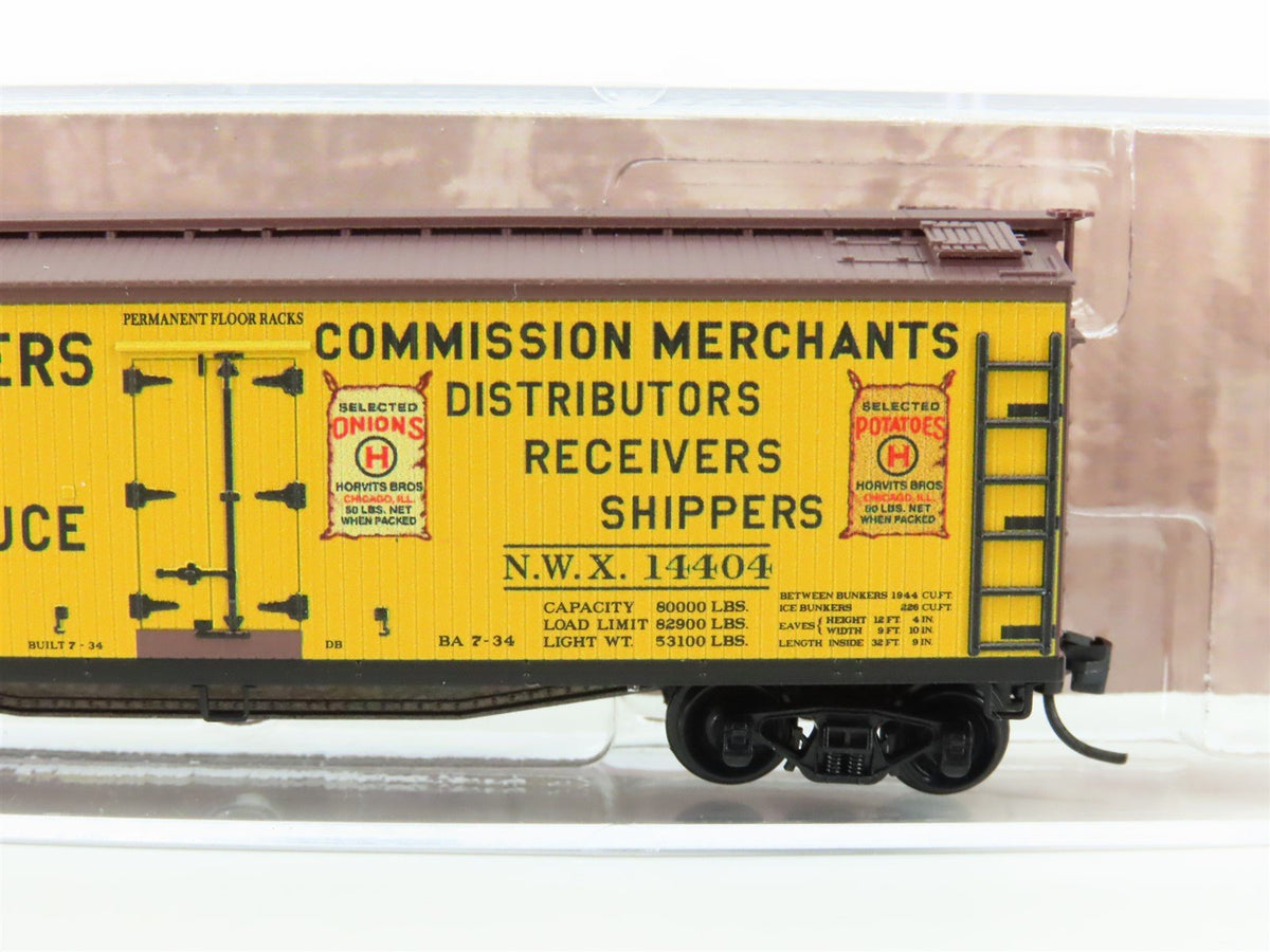 N Scale Micro-Trains MTL 04900870 NWX Horvitz Bros Wholesale 40&#39; Reefer #14404
