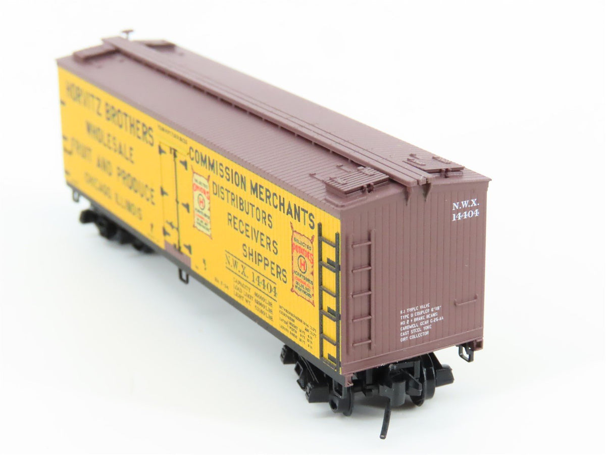 N Scale Micro-Trains MTL 04900870 NWX Horvitz Bros Wholesale 40&#39; Reefer #14404