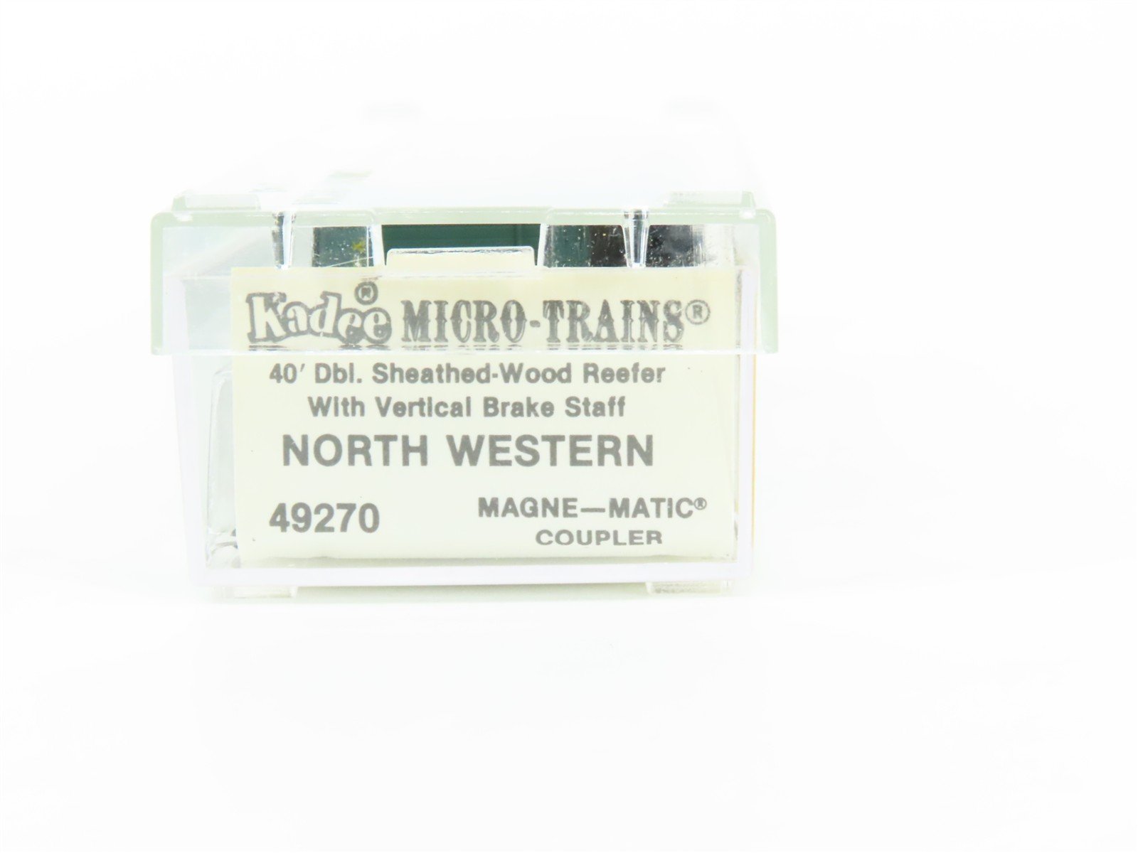 N Micro-Trains MTL/Kadee 49270 NWX Northwestern 40' Reefer Car #15488
