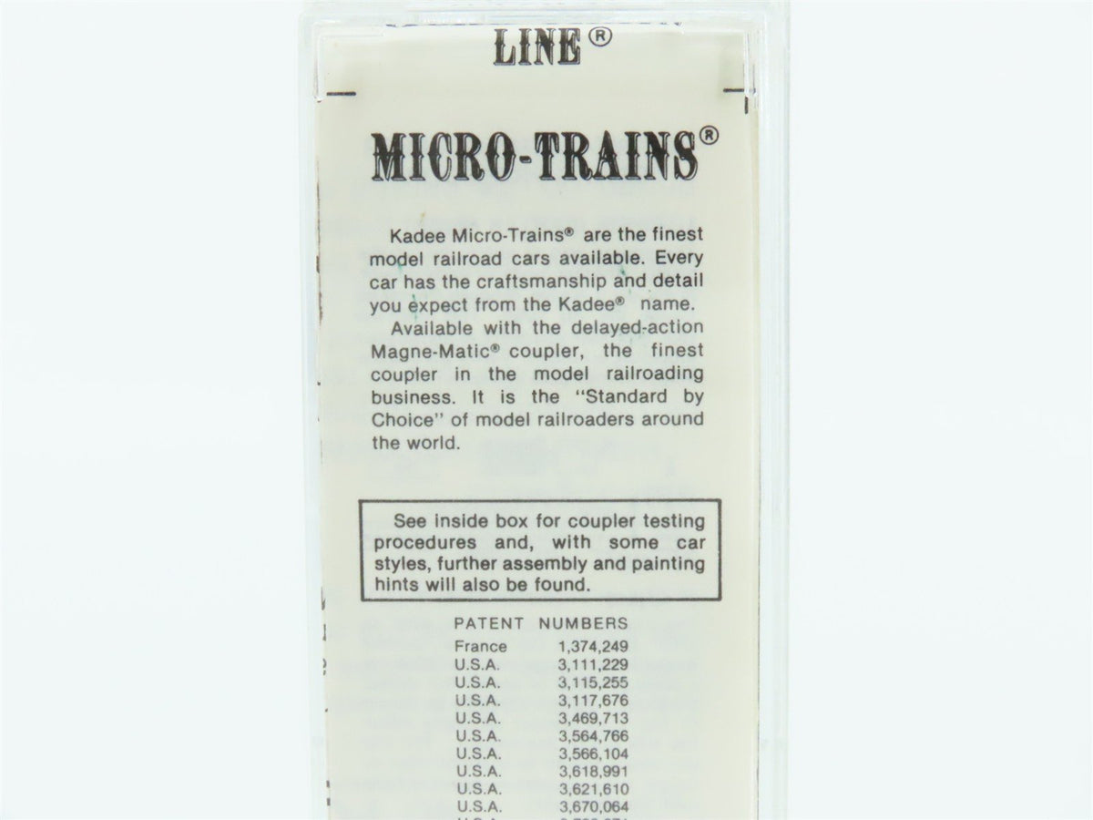 N Micro-Trains MTL/Kadee 49270 NWX Northwestern 40&#39; Reefer Car #15026