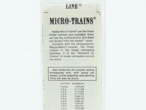 N Micro-Trains MTL/Kadee 49270 NWX Northwestern 40' Reefer Car #15026