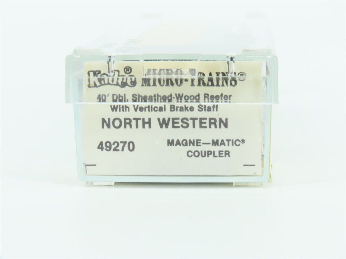 N Micro-Trains MTL/Kadee 49270 NWX Northwestern 40&#39; Reefer Car #15026