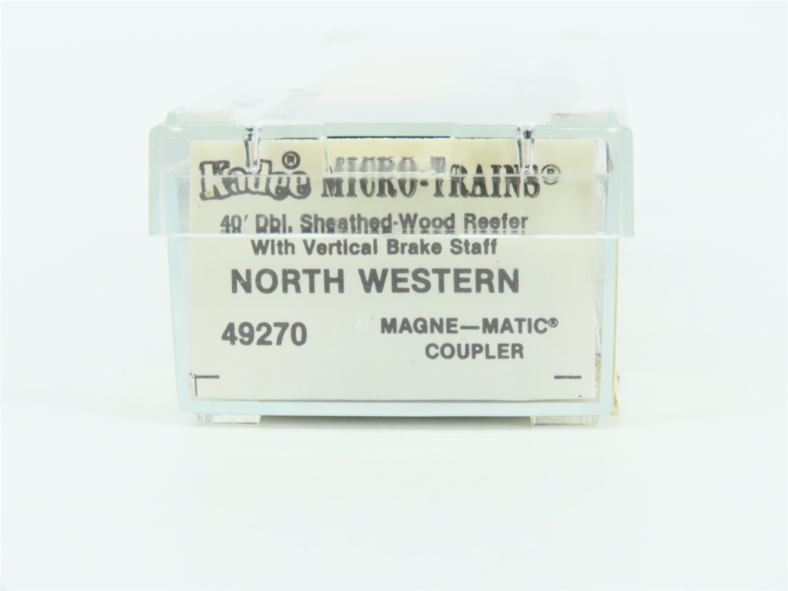 N Micro-Trains MTL/Kadee 49270 NWX Northwestern 40' Reefer Car #15026
