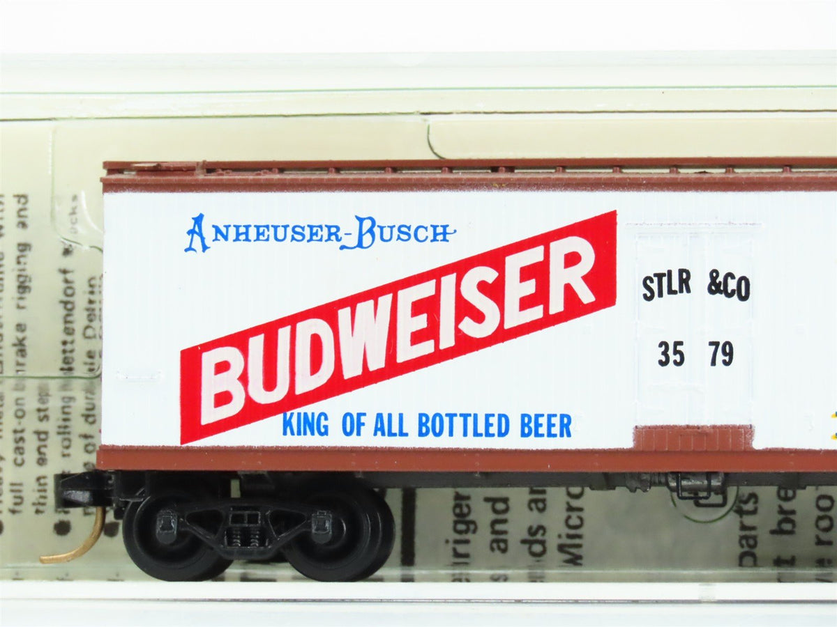 N Micro-Trains MTL/Kadee 47170 STLR&amp;CO Budweiser 40&#39; Reefer Car #3579