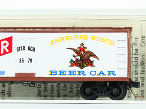 N Micro-Trains MTL/Kadee 47170 STLR&CO Budweiser 40' Reefer Car #3579