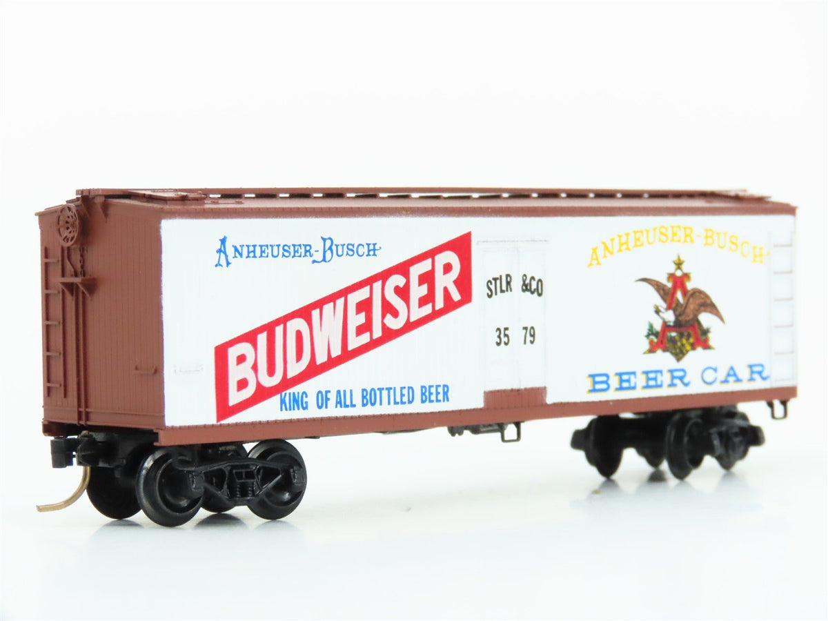 N Micro-Trains MTL/Kadee 47170 STLR&amp;CO Budweiser 40&#39; Reefer Car #3579