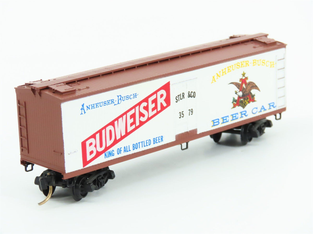 N Micro-Trains MTL/Kadee 47170 STLR&amp;CO Budweiser 40&#39; Reefer Car #3579