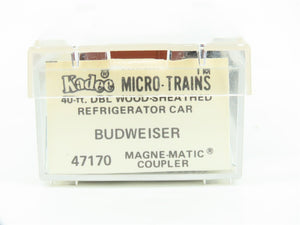 N Micro-Trains MTL/Kadee 47170 STLR&CO Budweiser 40' Reefer Car #3579