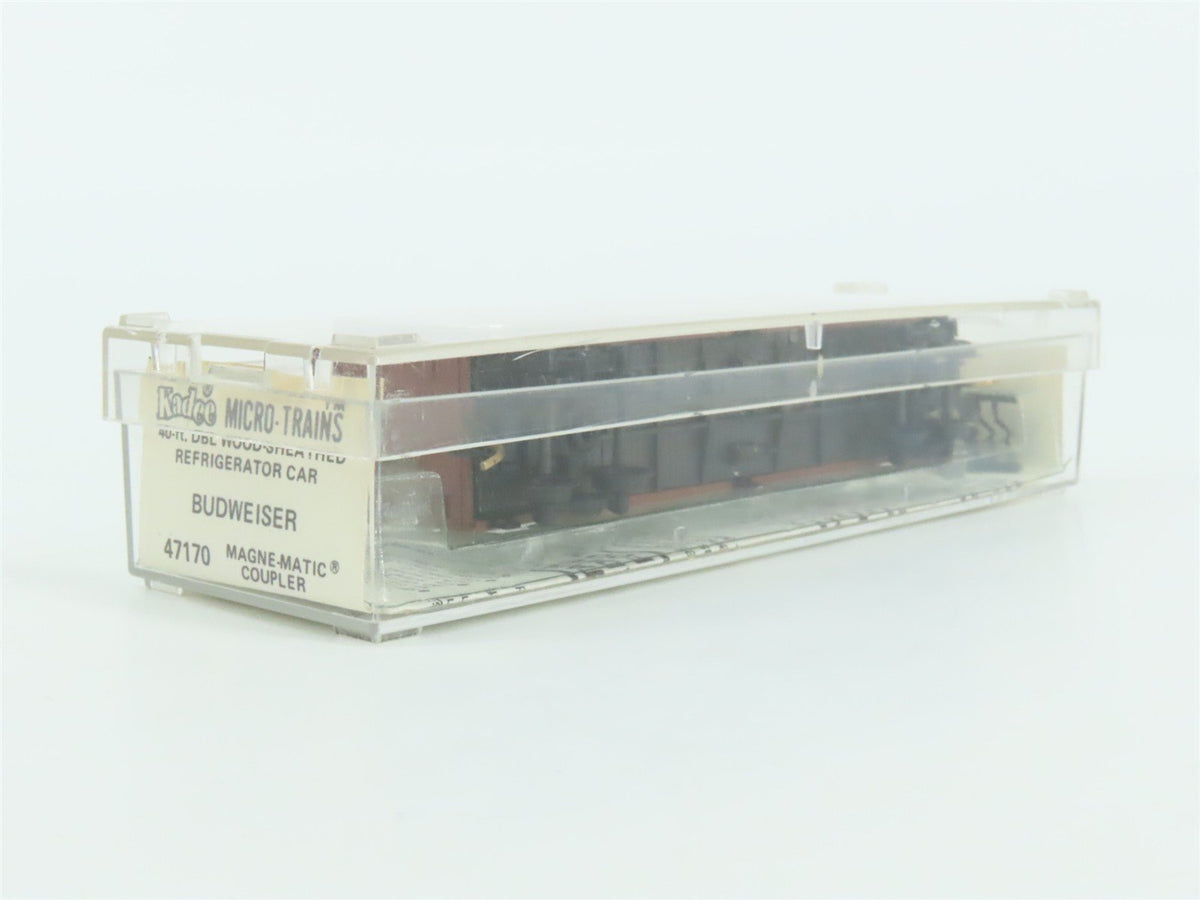 N Micro-Trains MTL/Kadee 47170 STLR&amp;CO Budweiser 40&#39; Reefer Car #3579
