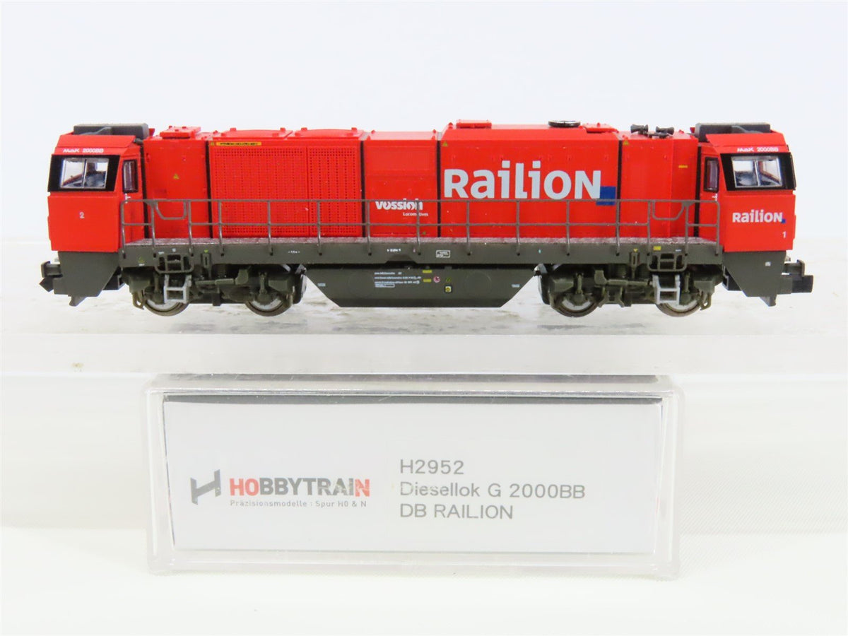 N Scale Hobbytrain H2952 DB Railion MaK/Vossloh G2000BB Diesel #34SF - DCC Ready