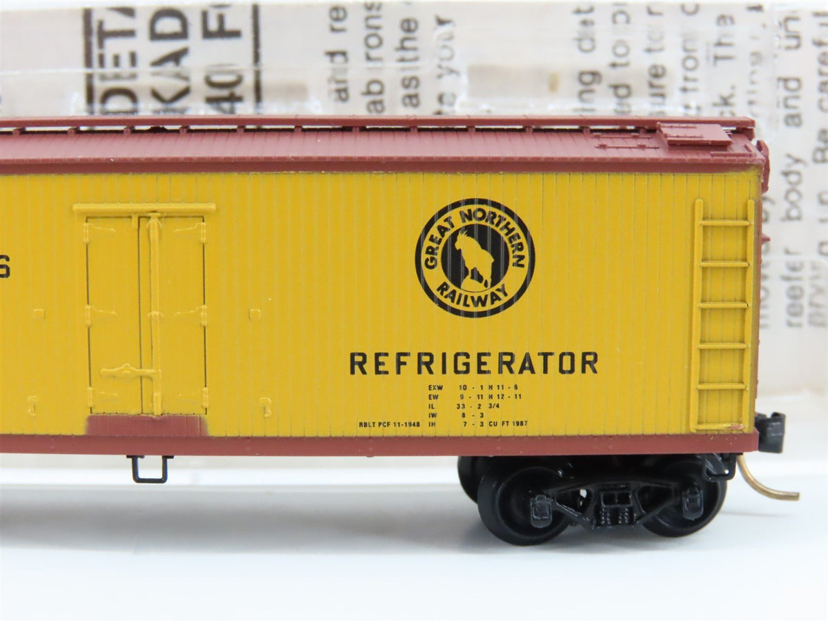 N Kadee Micro-Trains MTL 47330 GN WFEX Western Fruit Express 40&#39; Reefer #72102