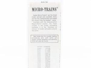 N Kadee Micro-Trains MTL 47330 GN WFEX Western Fruit Express 40' Reefer #72102