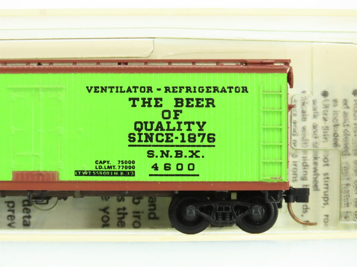 N Micro-Trains MTL/Kadee 47090 SNBX Century Beer 40&#39; Reefer Car #4600