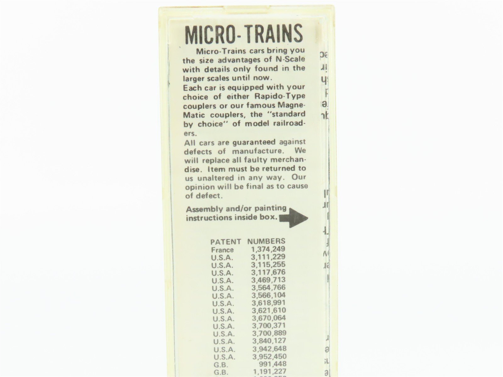 N Micro-Trains MTL/Kadee 47090 SNBX Century Beer 40' Reefer Car #4600