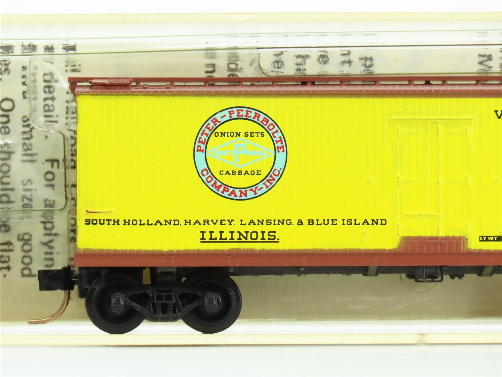 N Micro-Trains MTL/Kadee 47040 PPBX Peerbole Onion 40' Reefer Car #3602