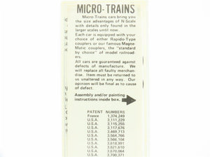 N Micro-Trains MTL/Kadee 47040 PPBX Peerbole Onion 40' Reefer Car #3602