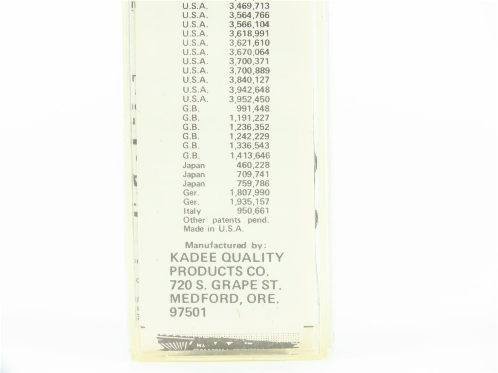 N Micro-Trains MTL/Kadee 47040 PPBX Peerbole Onion 40' Reefer Car #3602