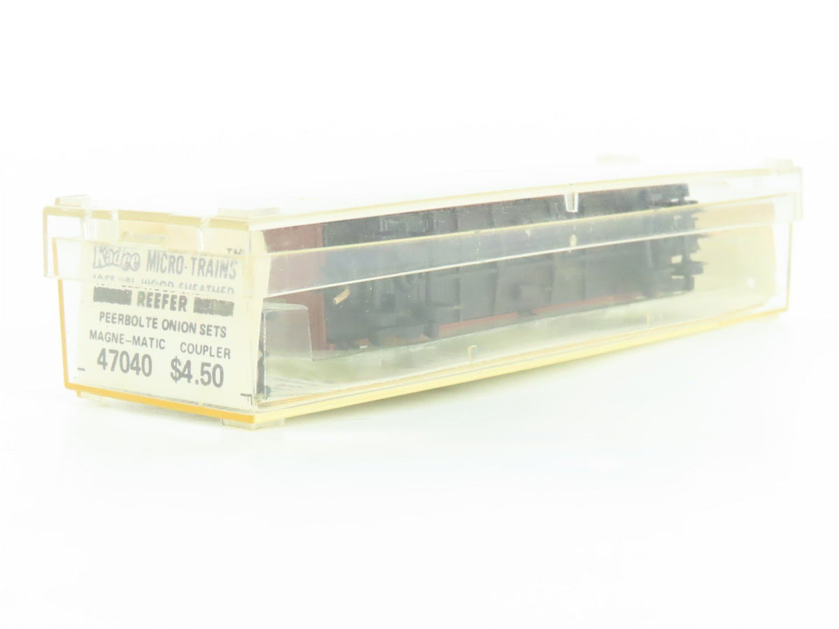N Micro-Trains MTL/Kadee 47040 PPBX Peerbole Onion 40&#39; Reefer Car #3602