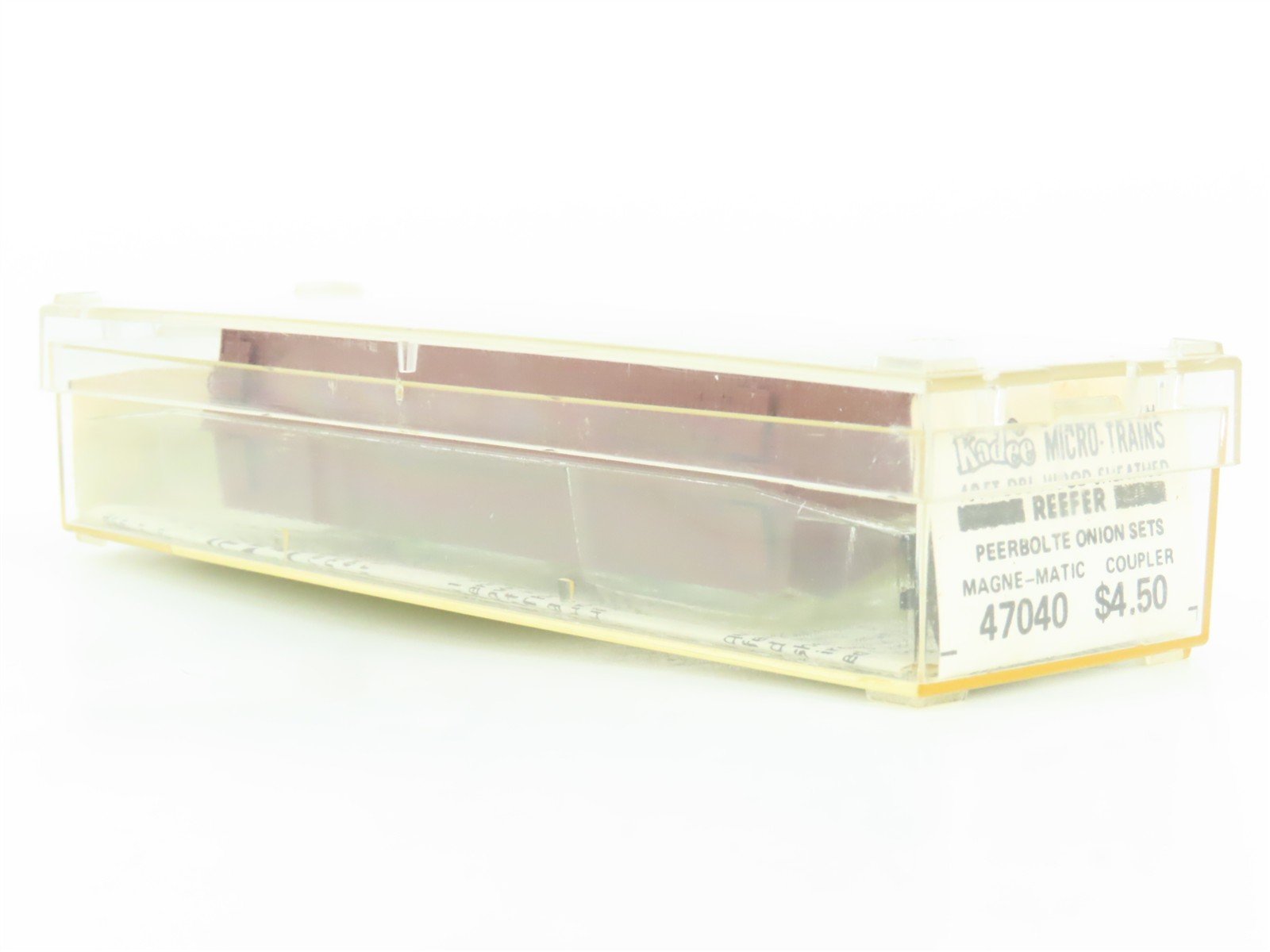 N Micro-Trains MTL/Kadee 47040 PPBX Peerbole Onion 40' Reefer Car #3602