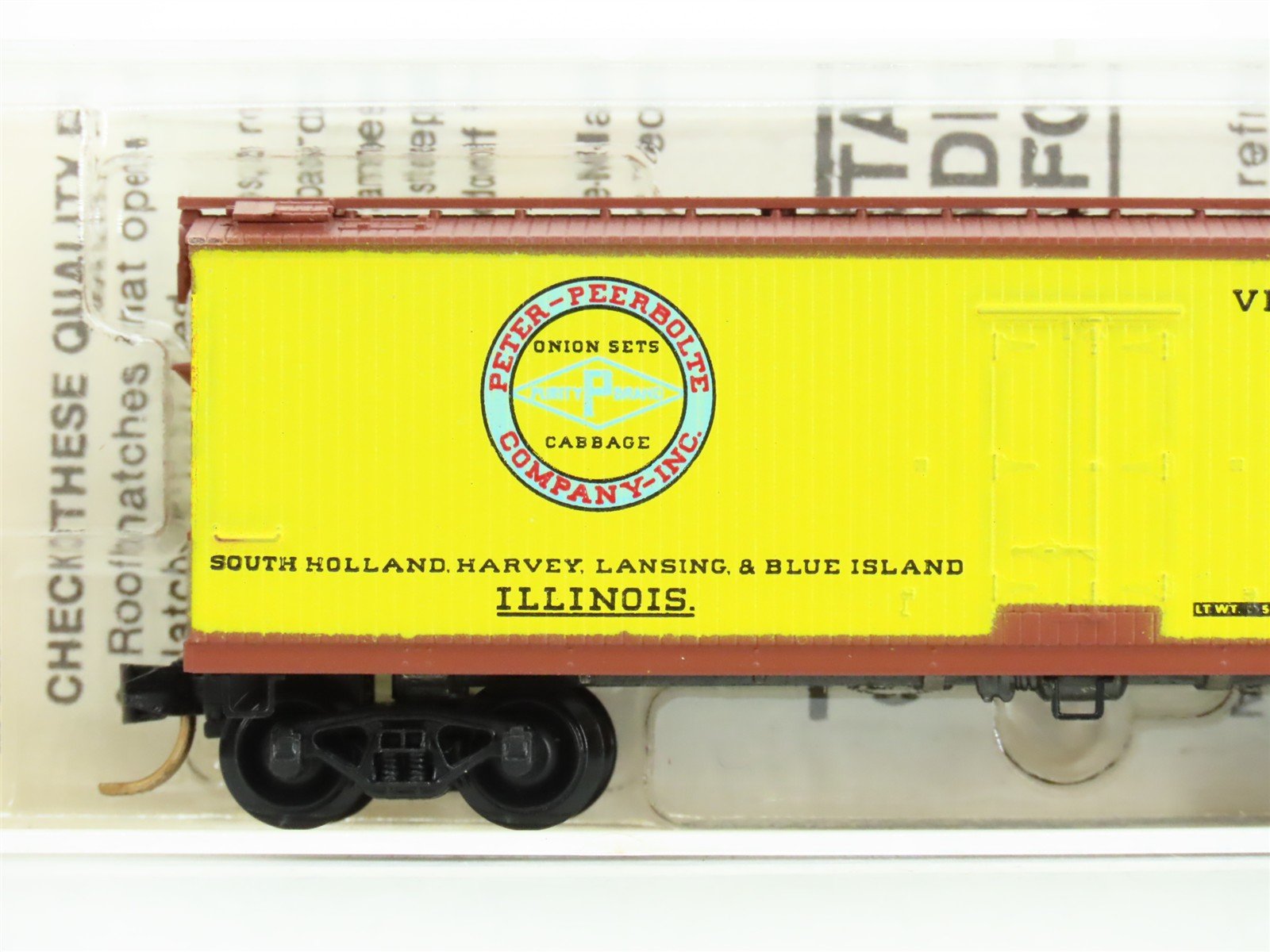 N Micro-Trains MTL/Kadee 47040 PPBX Peerbole Onion 40' Reefer Car #3602