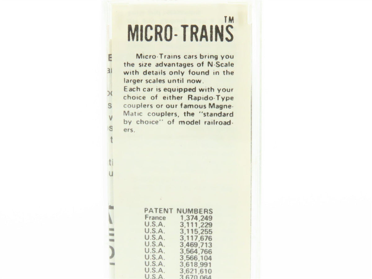 N Micro-Trains MTL/Kadee 47040 PPBX Peerbole Onion 40&#39; Reefer Car #3602