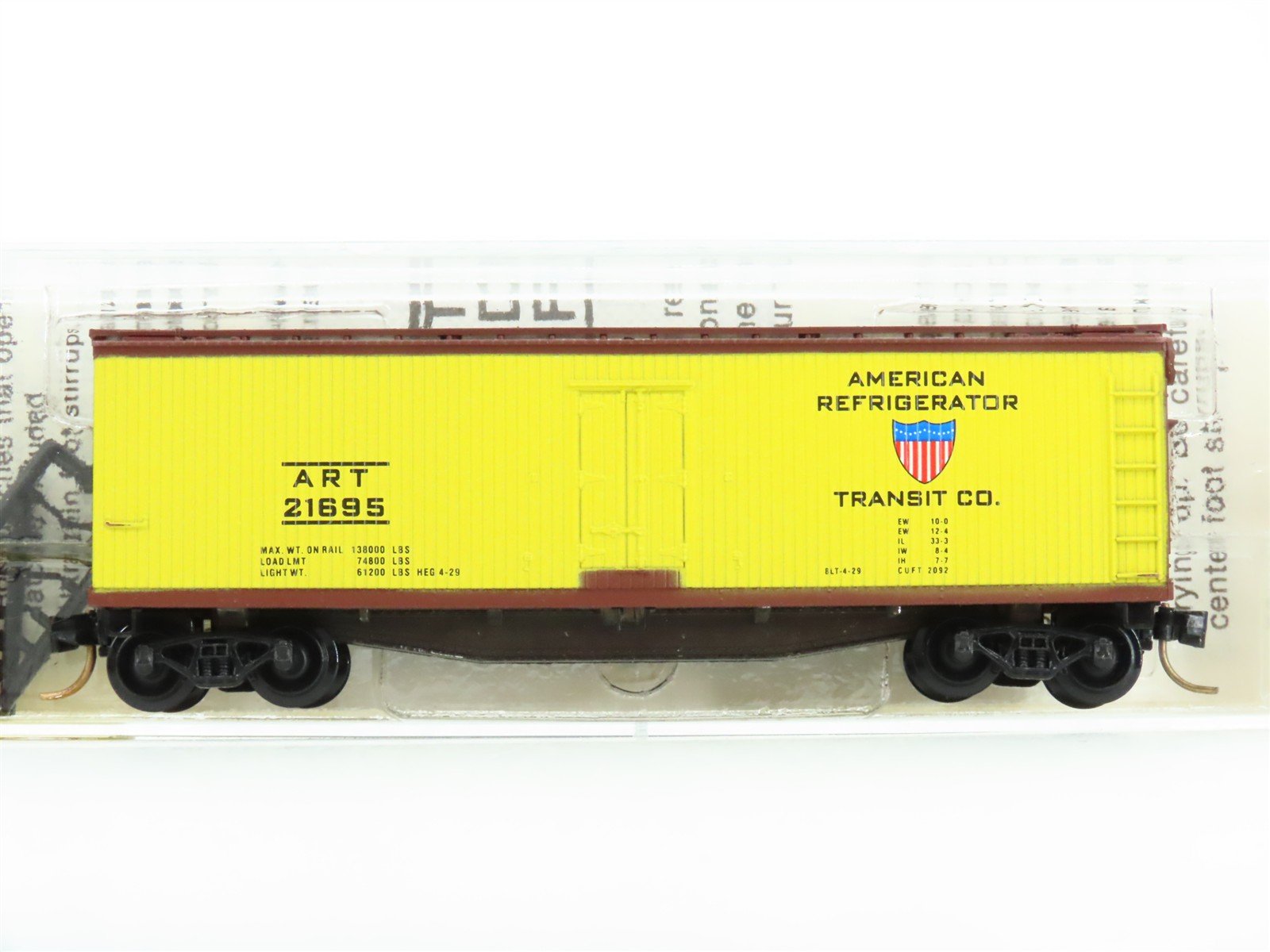 N Scale Micro-Trains MTL/Kadee 47300 ART American Refrigerator 40' Reefer #21695
