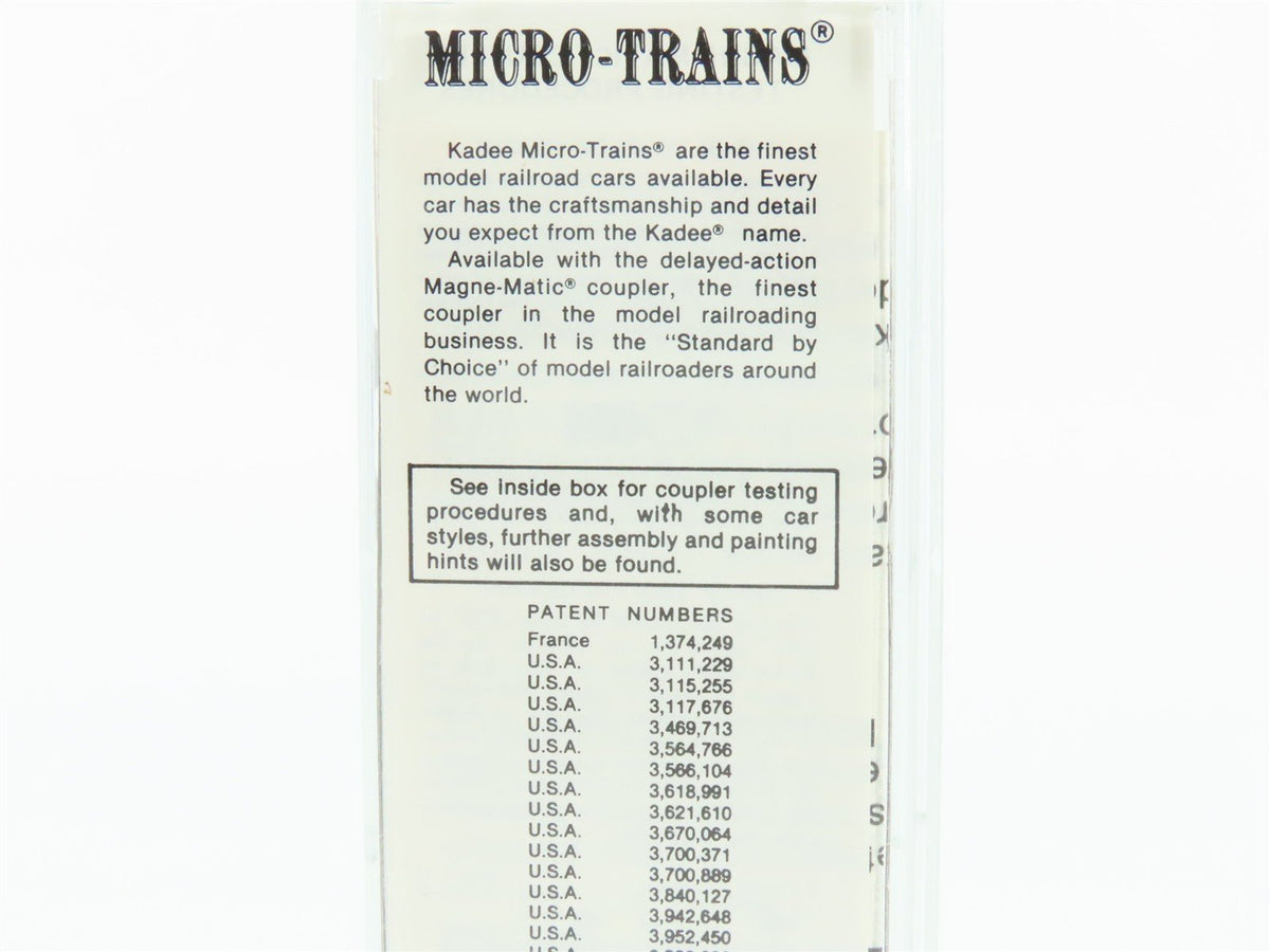 N Scale Micro-Trains MTL/Kadee 47300 ART American Refrigerator 40&#39; Reefer #21695