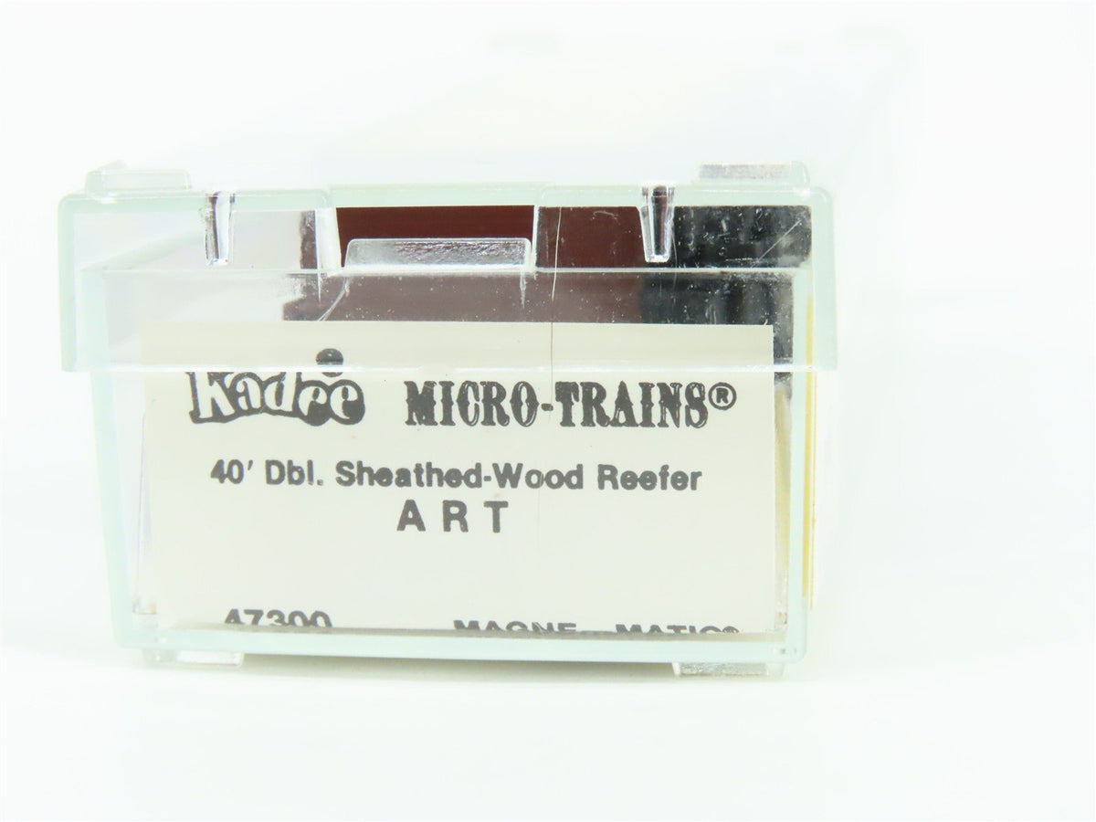 N Scale Micro-Trains MTL/Kadee 47300 ART American Refrigerator 40&#39; Reefer #21695