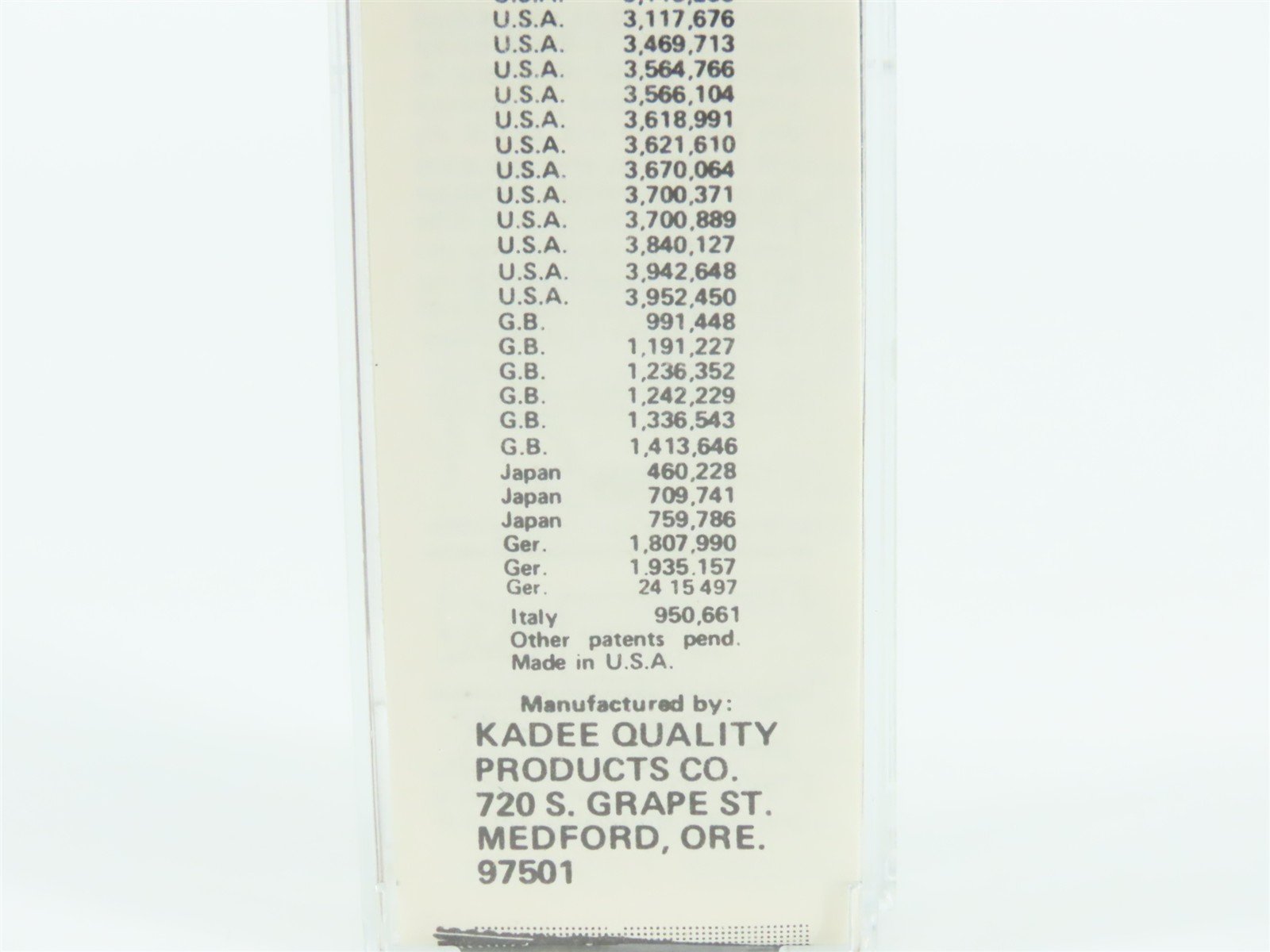 N Scale Micro-Trains MTL/Kadee 47130 StLRC Adolphus 40' Wood Reefer #2198