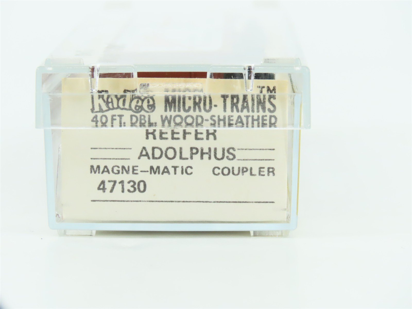 N Scale Micro-Trains MTL/Kadee 47130 StLRC Adolphus 40' Wood Reefer #2198