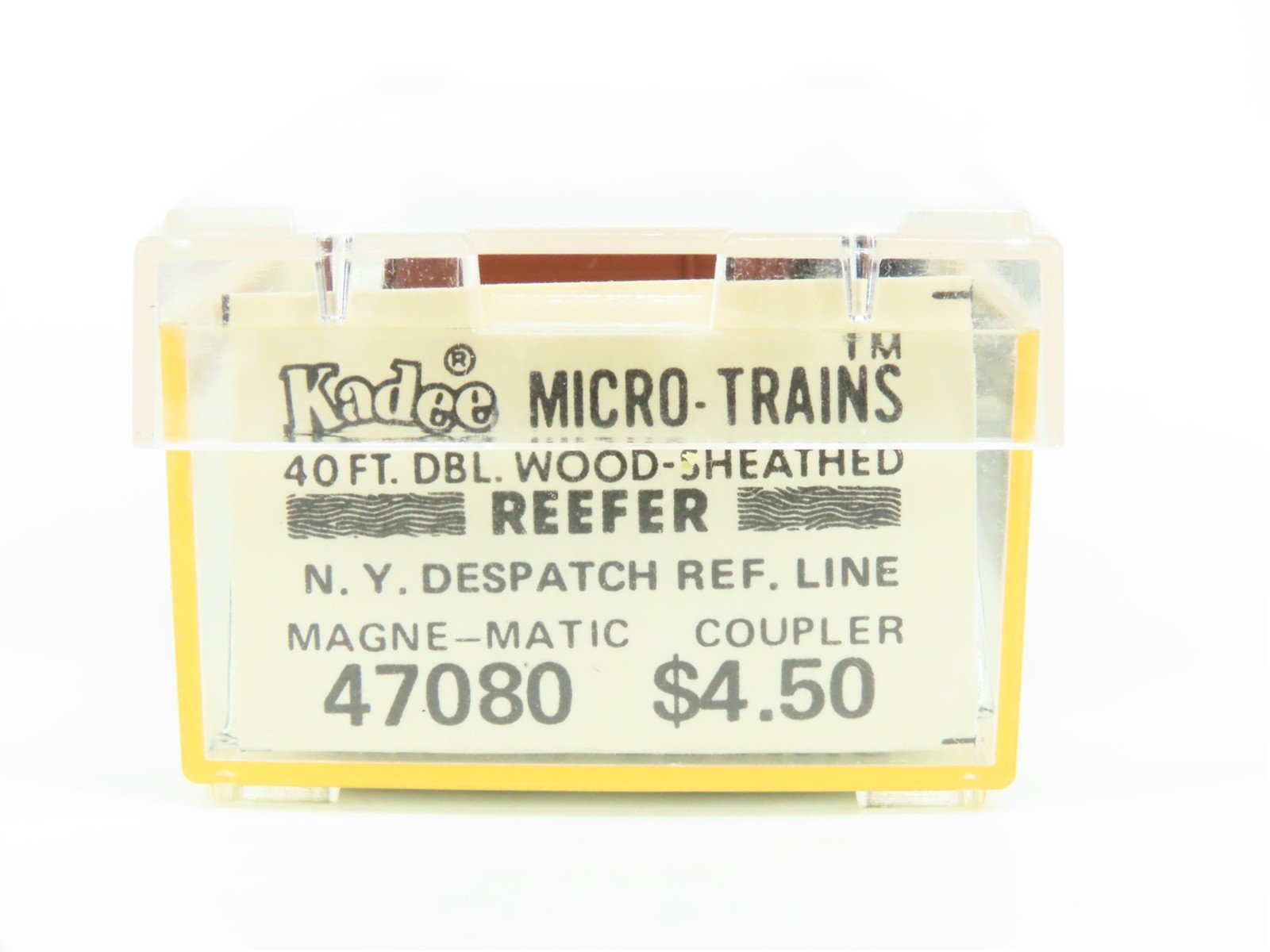 N Micro-Trains MTL/Kadee 47080 NYDX New York Despatch 40' Wood Reefer #8051