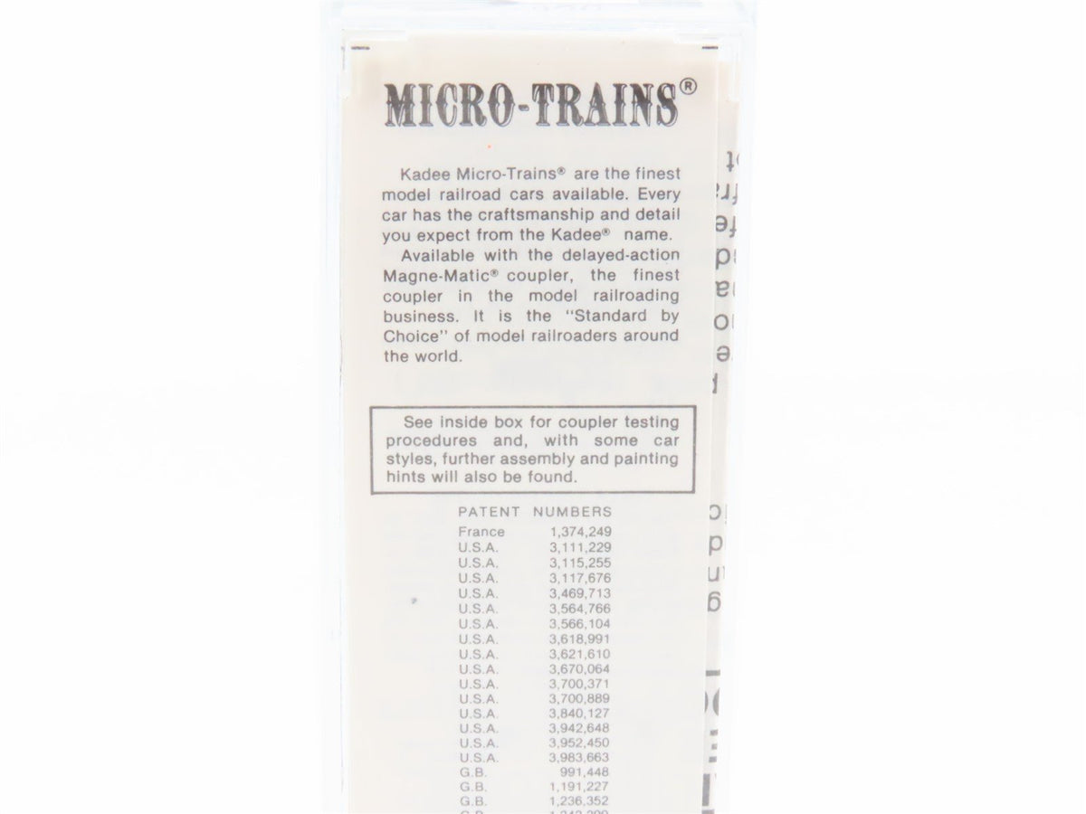 N Scale Kadee Micro-Trains MTL 47310 RPRX Rath Black Hawk 40&#39; Wood Reefer #507