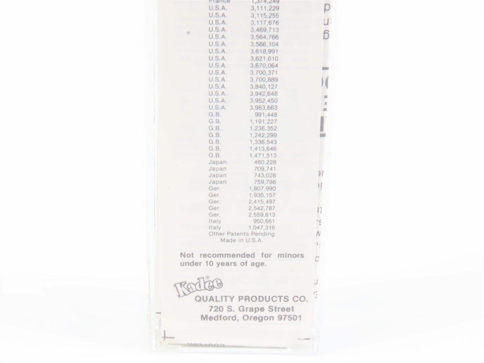 N Scale Kadee Micro-Trains MTL 47310 RPRX Rath Black Hawk 40' Wood Reefer #507