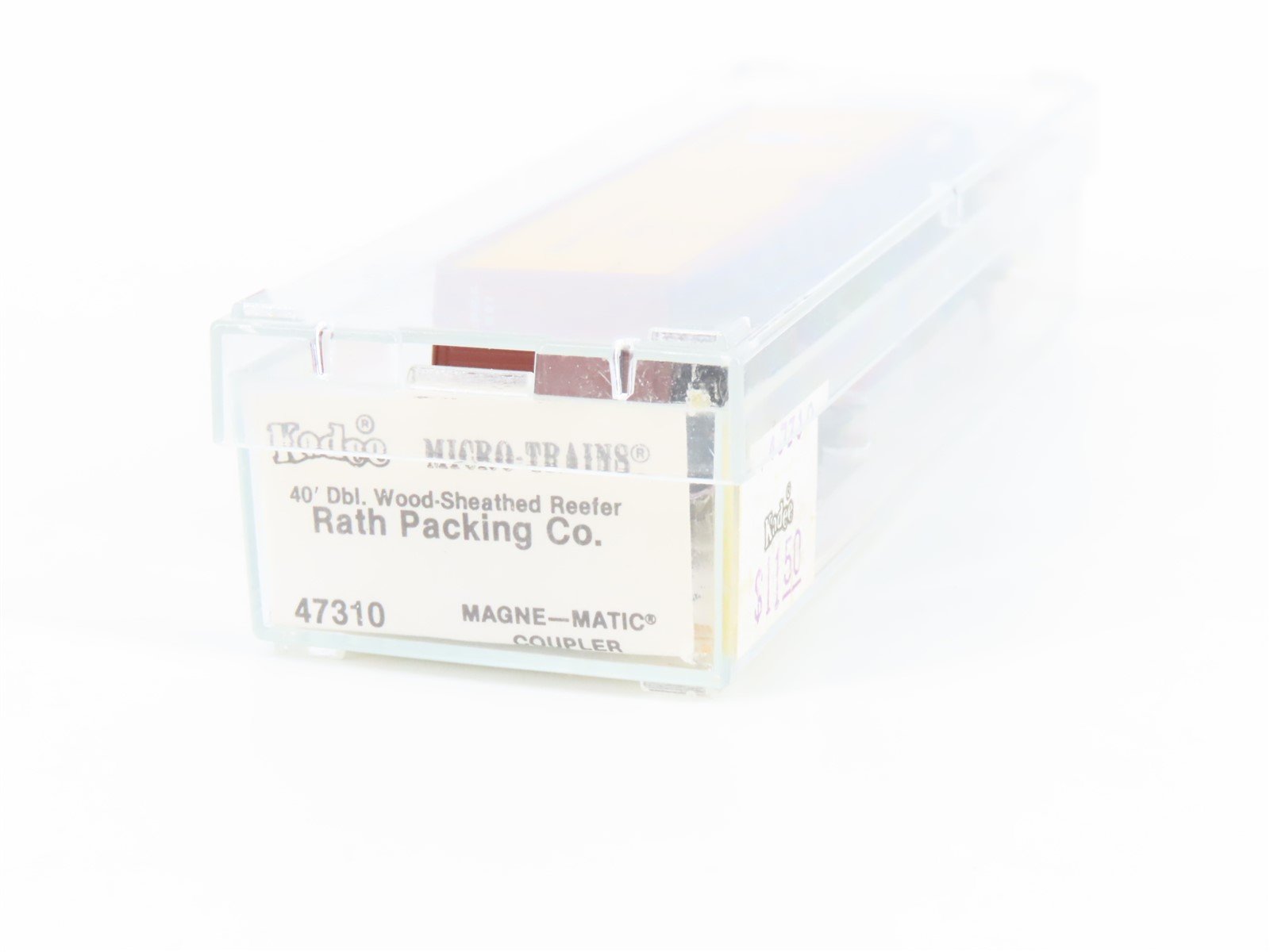 N Scale Kadee Micro-Trains MTL 47310 RPRX Rath Black Hawk 40' Wood Reefer #507