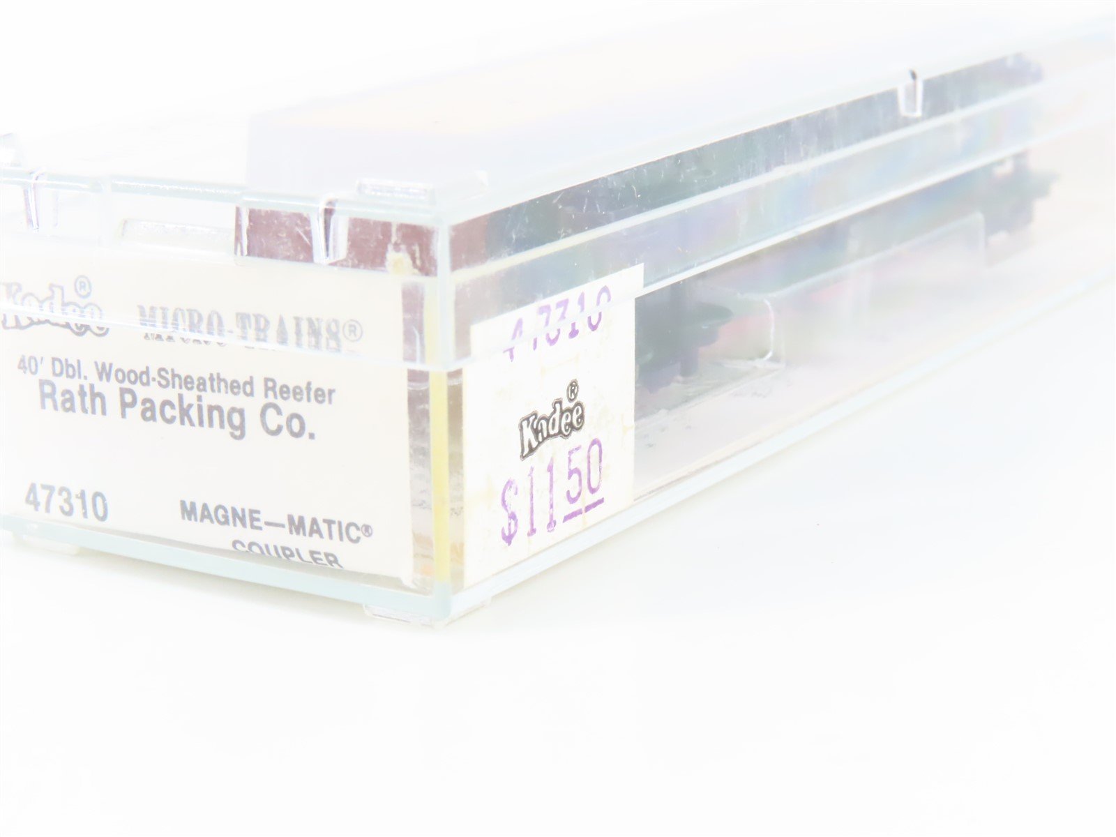 N Scale Kadee Micro-Trains MTL 47310 RPRX Rath Black Hawk 40' Wood Reefer #507