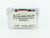 N Micro-Trains MTL/Kadee 47280 BREX Burlington Express 40' Wood Reefer #74617