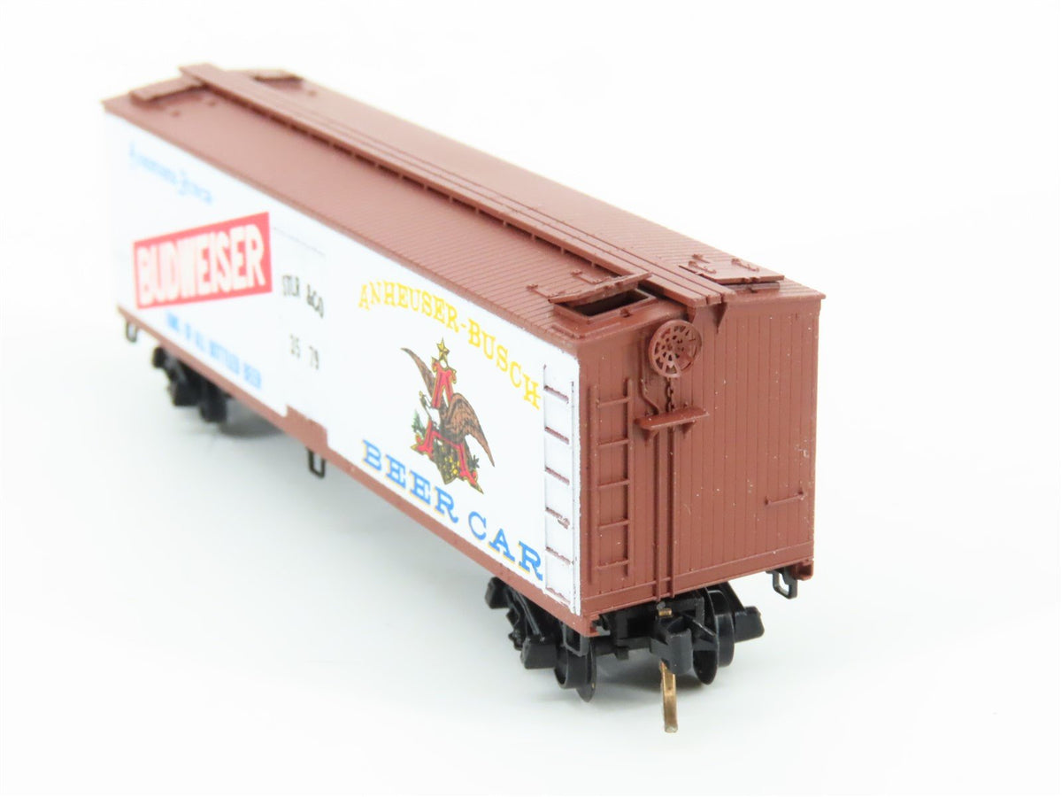 N Scale Kadee Micro-Trains MTL 47170 STLR&amp;CO Budweiser Beer 40&#39; Reefer #3579