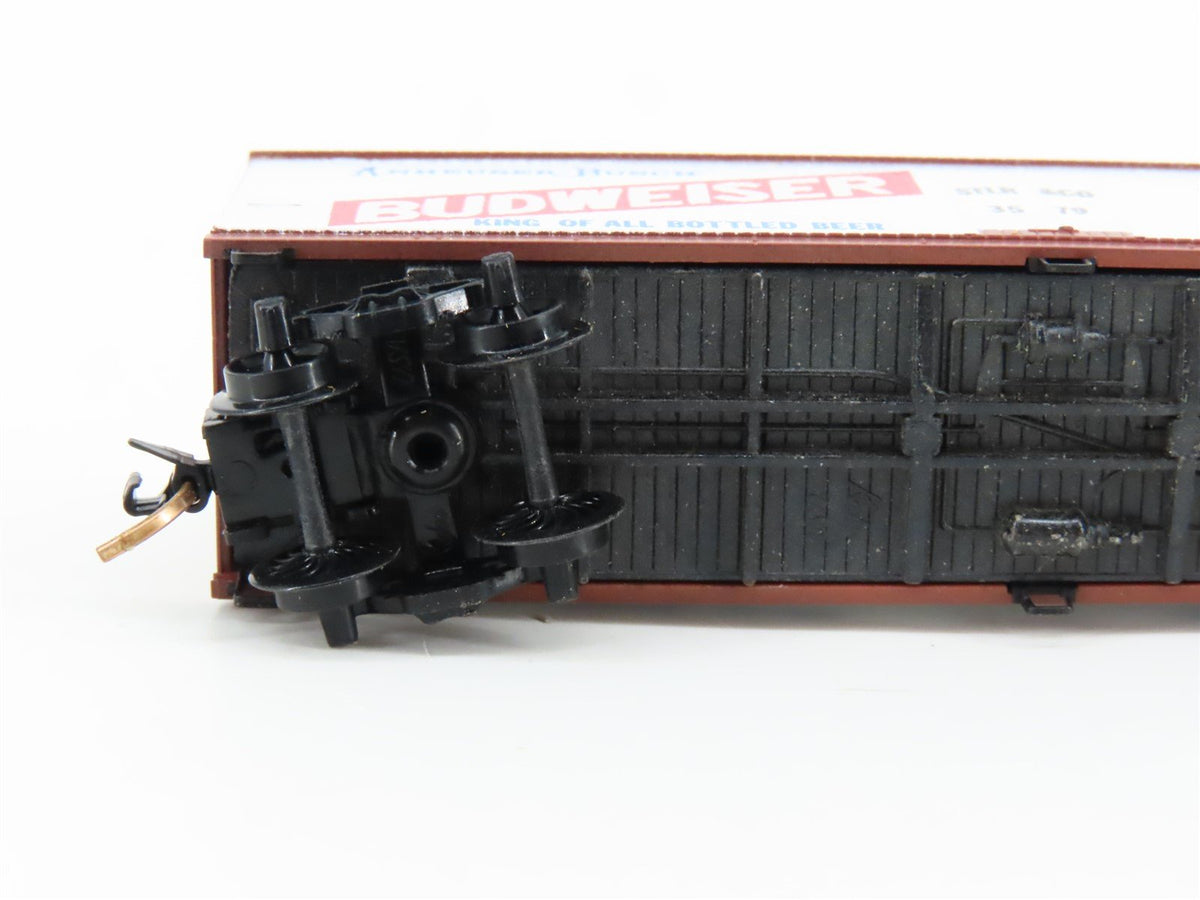 N Scale Kadee Micro-Trains MTL 47170 STLR&amp;CO Budweiser Beer 40&#39; Reefer #3579