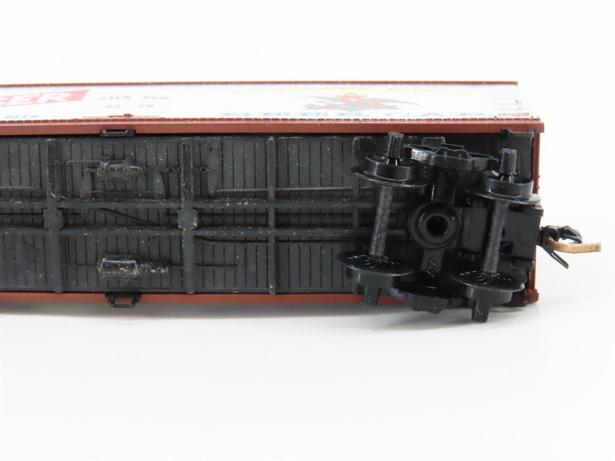N Scale Kadee Micro-Trains MTL 47170 STLR&amp;CO Budweiser Beer 40&#39; Reefer #3579