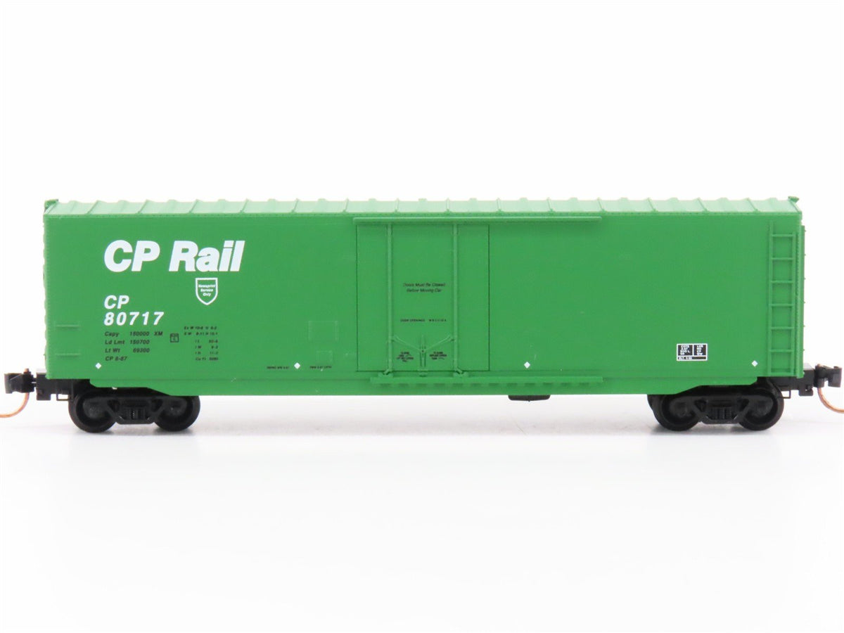 N Micro-Trains MTL GCS Car #8 CP Rail &quot;Warrior&quot; Boxcar #80717 w/ Graffiti