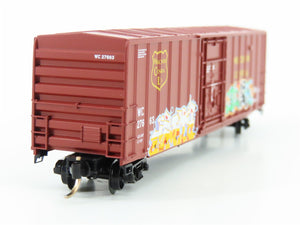 N Scale Micro-Trains MTL GCS WC Wisconsin Central Boxcar #27663 w/ Graffiti