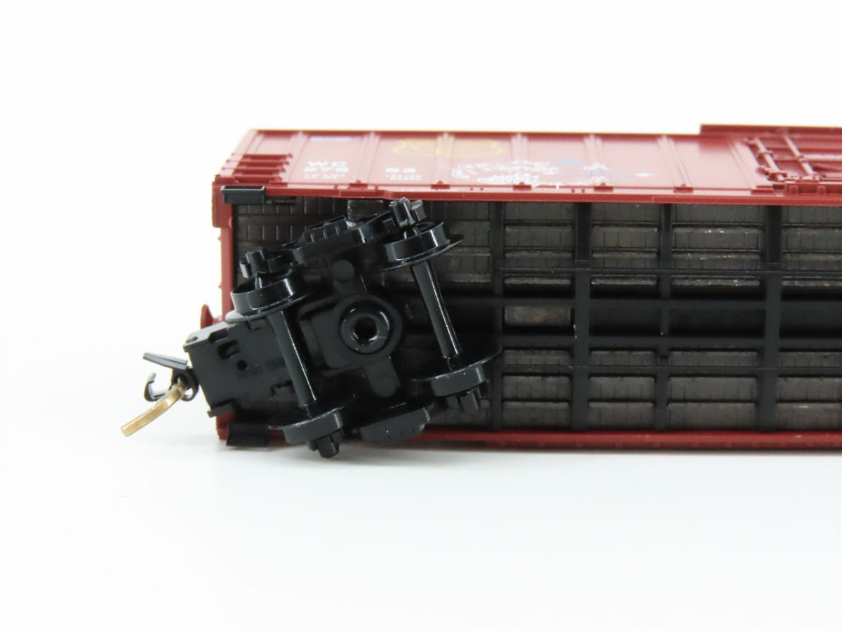 N Scale Micro-Trains MTL GCS WC Wisconsin Central Boxcar #27663 w/ Graffiti