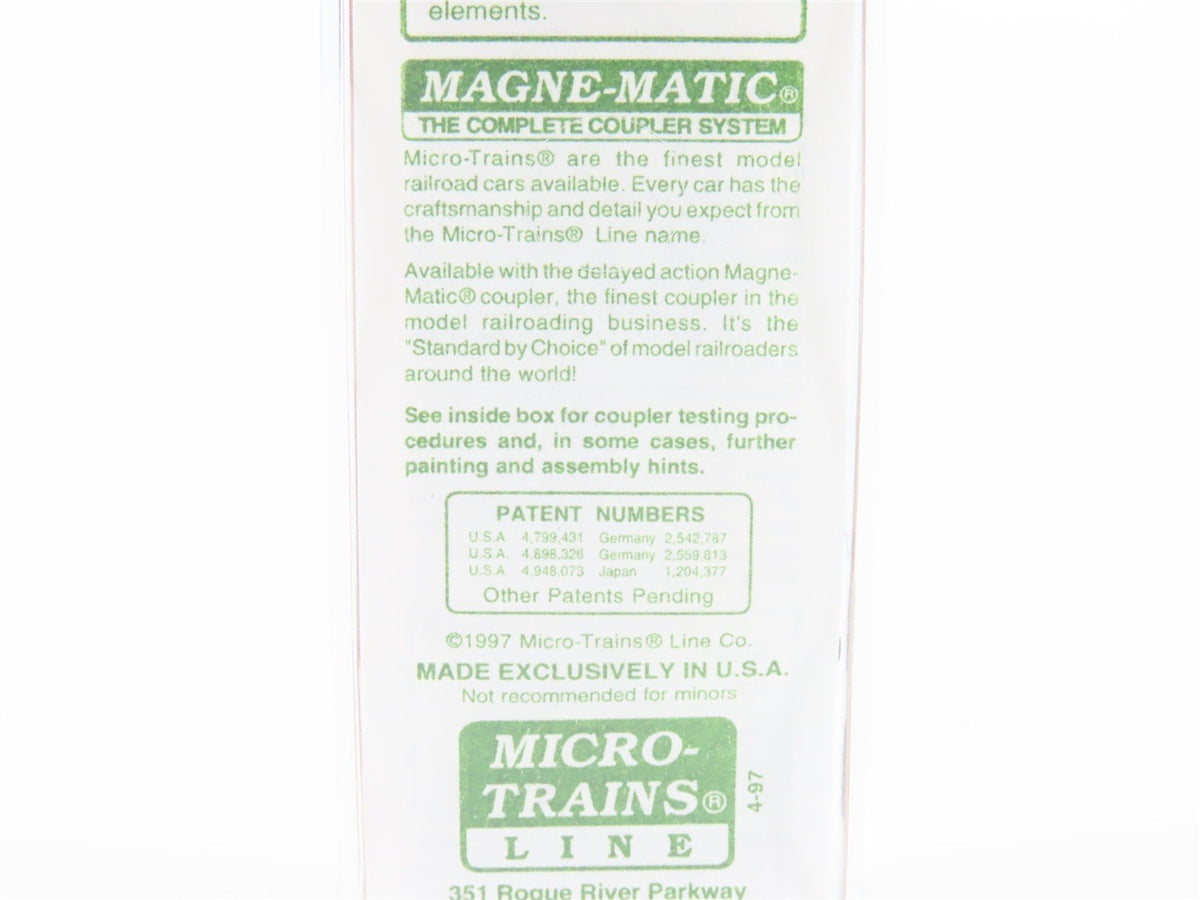 N Scale Micro-Trains MTL GCS WC Wisconsin Central Boxcar #27663 w/ Graffiti