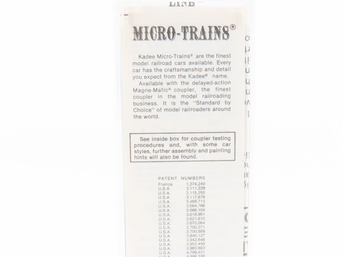 N Scale Kadee Micro-Trains MTL 47090 SNBX Century Beer 40&#39; Wood Reefer #4604