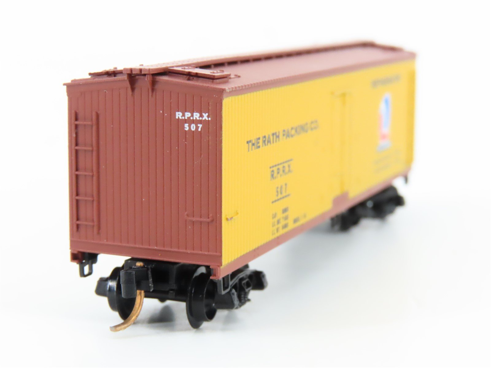 N Scale Kadee Micro-Trains MTL 47310 RPRX Rath Black Hawk 40' Wood Reefer #507
