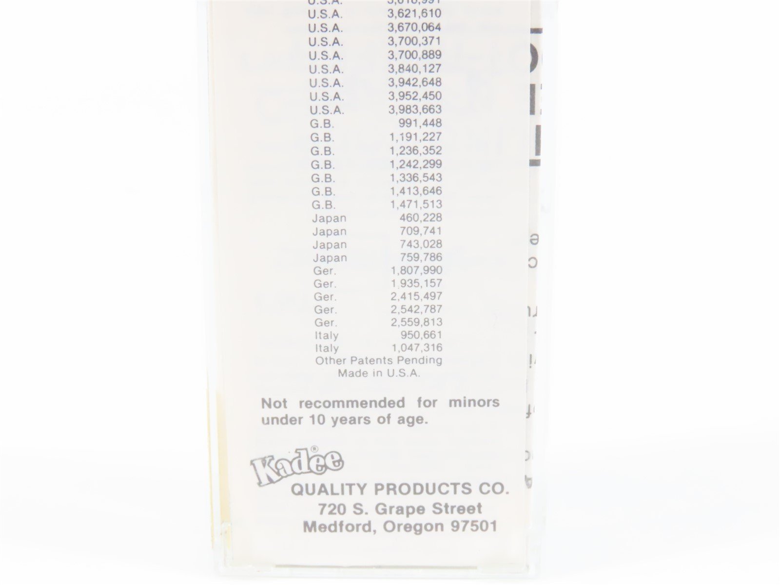 N Scale Kadee Micro-Trains MTL 47310 RPRX Rath Black Hawk 40' Wood Reefer #507