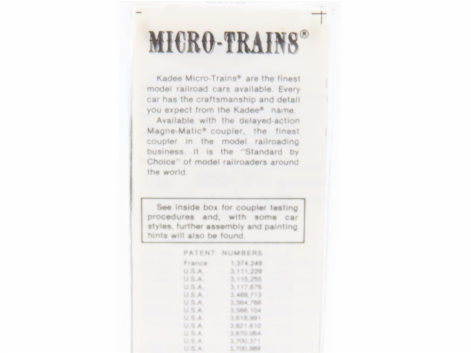 N Scale Kadee Micro-Trains MTL 47320 URTX Erie Railroad 40' Wood Reefer #39487