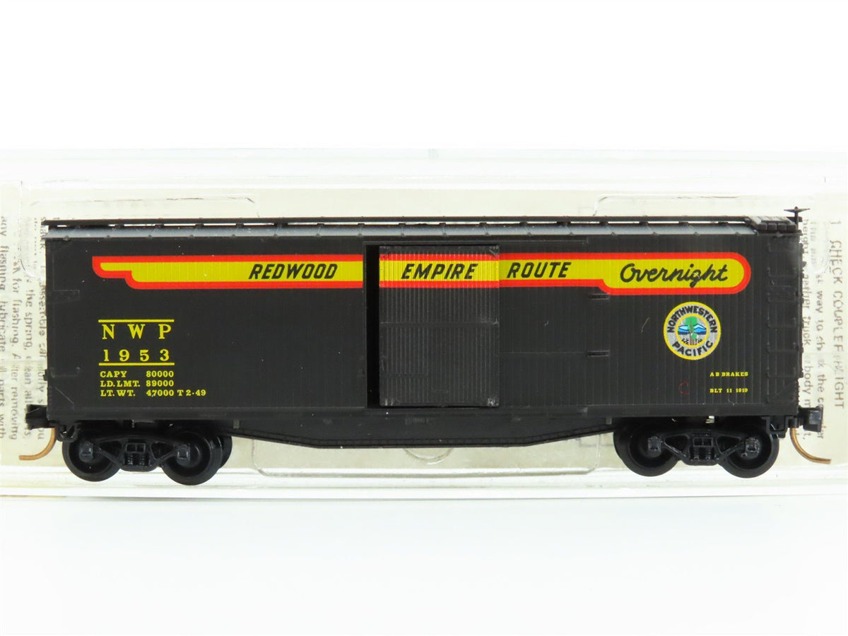 N Micro-Trains MTL/Kadee 39100 NWP Northwestern Pacific 40&#39; Wood Reefer #1953