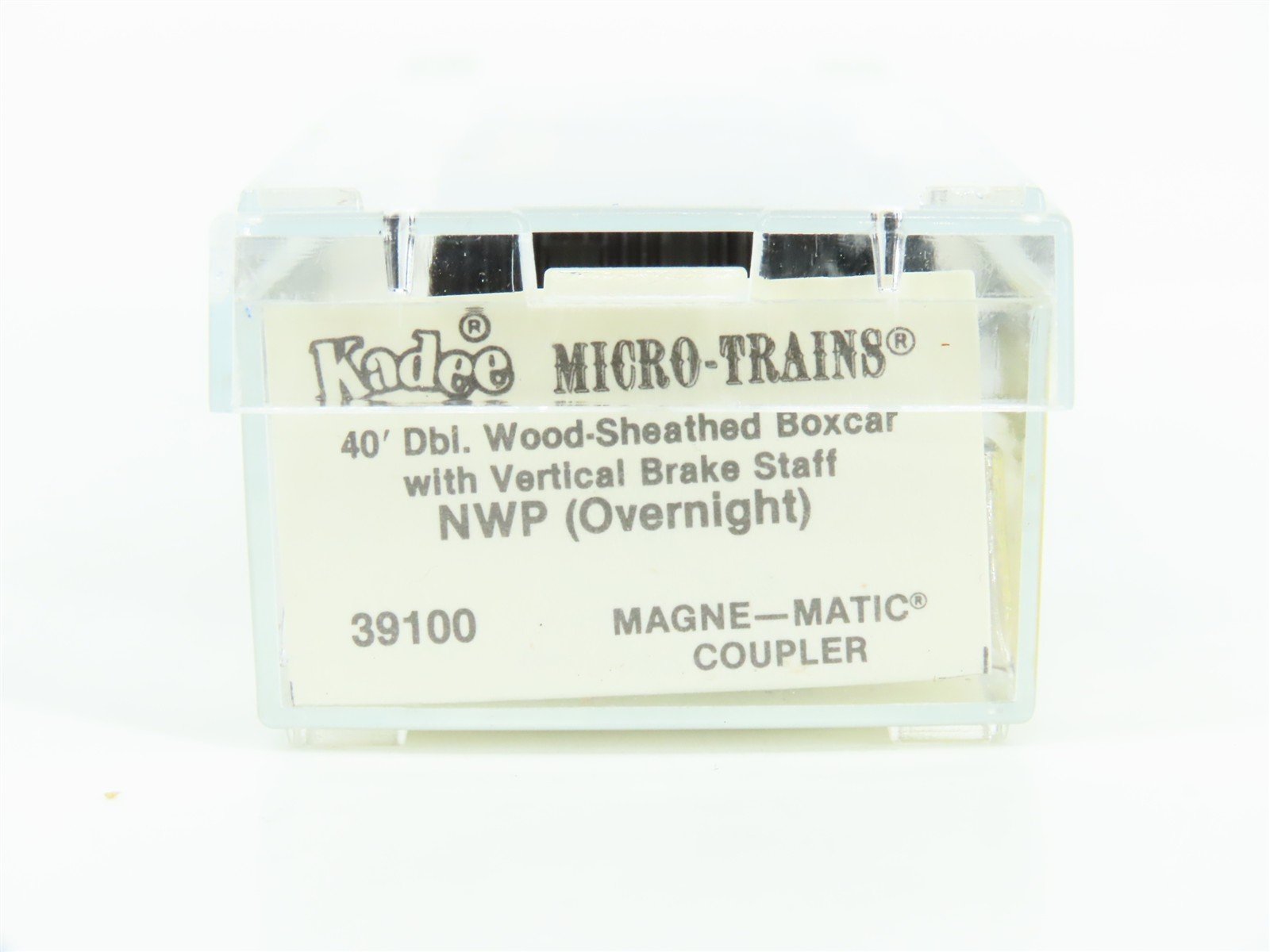 N Micro-Trains MTL/Kadee 39100 NWP Northwestern Pacific 40' Wood Reefer #1953